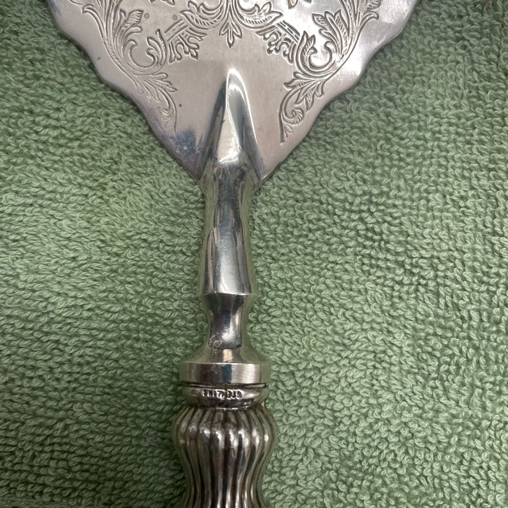Vintage Sterling silver serving piece- reduced -European - Picture 10 of 10
